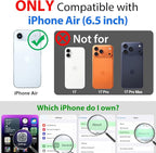SPORTLINK for iPhone Air Case, IP68 Waterproof Military Protective Full Body - Image 2