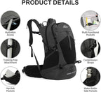 IX INOXTO Hiking Backpack, 26L/40L Waterproof Hiking Daypack - Image 3