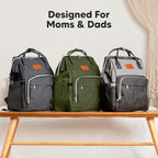 KeaBabies Baby Diaper Bag Backpack - Image 8