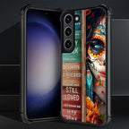 for Samsung Galaxy S23 Case, Sugar Skull Day of Death Halloween Pattern Graphic - Image 2