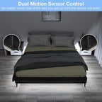 WOBANE Dual Motion Sensor Light Strip, Rechargeable 16.4ft LED Lighting - Image 2
