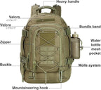Large Military Bug Out Bag 3 Day Pack Expandable Backpack Army Daypack - Image 5