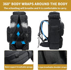 80L Hiking Backpack Men Camping Backpack, Waterproof MOLLE Military Tactical - Image 5