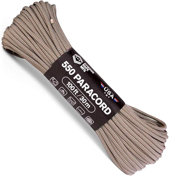 Atwood Rope MFG Color Changing 550 Paracord 100 Feet 7-Strand Core Nylon by AtwoodRopeMFG