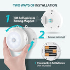 Reoshine Motion Sensor Light Indoor, LED Night Light Closet Lights, Under - Image 5