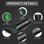 Olimt 8x25 Monocular Telescope, Mini Pocket Compact Small Size Portable - Image 2