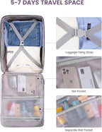 LOVEVOOK 50L Travel Backpack for Women & Men, Airline Approved Carry On Luggage - Image 9