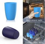 Homienly Cup Sets for Kitchen 12oz Wheat Straw Cups Unbreakable Drinking Cups - Image 6
