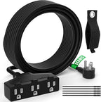 Outdoor Extension Cord 8 Ft by Elecan