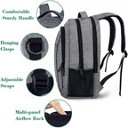 MATEIN Travel Laptop Backpack, Business Anti Theft Slim Sturdy Laptops Backpack - Image 6