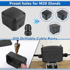 Waterproof Junction Box, Nineleaf IP66 Weatherproof Electrical Project Boxes - Image 6