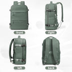 coowoz Large Travel Backpack For Women Men, Carry On Backpack Flight Approved - Image 9
