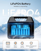 Solar Powered Generator, 300W Portable Power Station - Image 8