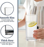 US Acrylic Classic Clear Plastic Reusable Drinking Glasses 24oz Iced-Tea Cups | - Image 4