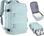 coofay Personal Item Travel Backpack by coofay