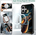 for iPhone 17 Case, for MagSafe Graphic Design for Girl Boy Soft Silicone Hard - Image 5