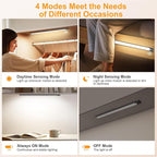 Gritin 14.7inch Under Cabinet Lighting Rechargeable 2 Pack- 3 Color Temps&5 - Image 6
