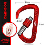 Rhino Produxs 12kN Heavy Duty Carabiner Clips, - Image 2