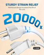 DEWENWILS 3 Foot Extension Cord, 16 AWG SJTW Weatherproof Power Cable - Image 5