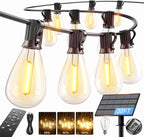 30FT Solar String Lights Outdoor Waterproof, 10+1 LED Solar Powered Lights by Unknown