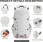 BAGPARKK Hiking Backpack, Large 35L Travel Backpacks - Image 5