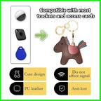 Leather Keychain Holder Case Compatible - Image 2