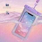 2-Pack IP68 Waterproof Phone Pouch & Fanny Pack:Waterproof Phone Case Fits - Image 5