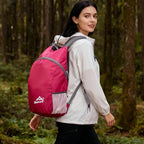 Ultra Lightweight Travel Foldable Backpack, Water Resistant Reusable Hiking - Image 7