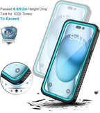 Lanhiem for iPhone 15 Case, IP68 Waterproof Dustproof Shockproof Cases - Image 5