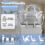 Weekender Duffel Bags for Women， Travel Totes Bag for Airplane Essentials - Image 2