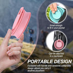 17oz Collapsible Water Bottle, Reuseable BPA Free Silicone Foldable Water - Image 4