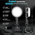 150W LED Barn Light, 20000LM Dusk to Dawn Outdoor Yard Light - Image 7