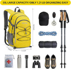RealCool Hiking Backpack for Men Women, 30L Lightweight Waterproof Travel - Image 2