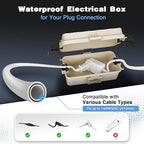FLEMOON IP55 Outdoor Electrical Box Waterproof - Image 3