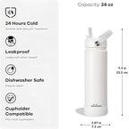 mininoo Insulated Stainless Steel Water Bottle - Image 2