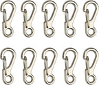SWATOM Small Mini Carabiner Clip Tiny Spring Snap Hook Keychains Micro by SWATOM