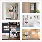 Surblue Hanging Closet Storage Bag Collapsible 3-Shelf Washable Oxford Fabric - Image 7