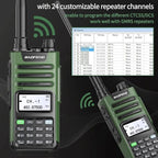 BAOFENG GMRS Radio Handheld Long Range GM-15 Pro 8W Walkie Talkie - Image 4