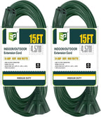 EP 2 Pack 15 Ft Outdoor Extension Cord by ENERGYPRO