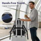 MATEIN Travel Laptop Backpack, 17 Inch Work TSA Approved Carry on Backpack - Image 4