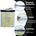 YUMQUA Waterproof Bags Large Size 3 Pack, fits Kayaking Boating Hiking Water - Image 3