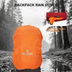 Goloni 45L Hiking Backpack Lightweight Foldable, Waterproof Camping Backpack - Image 3