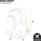 Carhartt 25L Classic Laptop Backpack, Durable Water-Resistant Pack W/ 15" - Image 5