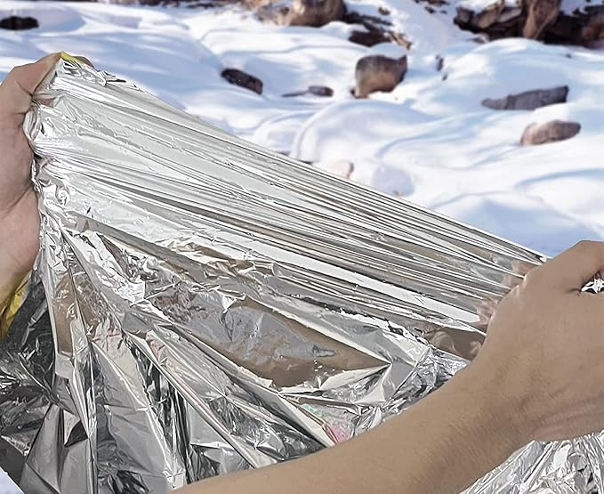 GALAXYLENSE Emergency Mylar Thermal Blanket - Image 8