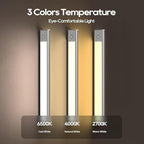 2 Pack Under Cabinet Lighting, 3 Color Temperatures Motion Sensor Light Indoor - Image 2