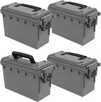 Sheffield 12759 4-Pack Ammo Storage Box, Stackable .30 Cal Field Boxes by Sheffield