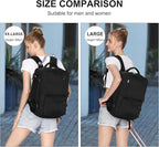 WONHOX Large Travel Backpack Carry on Flight Approved Laptop Work Business - Image 2