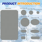 OAZ 35Pcs Down Jacket Repair Patch Kit Pre-Cut Nylon Patches - Image 2