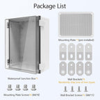 Electrical Box IP65 Waterproof ABS Plastic Enclosure Outdoor and Indoor Project - Image 7