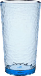 KLIFA- NICE- 20 ounce, Acrylic Highball Drinking Glasses, Stackable Plastic by KLIFAHome